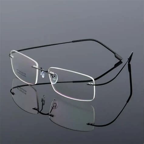 lightweight titanium eyeglass frames.